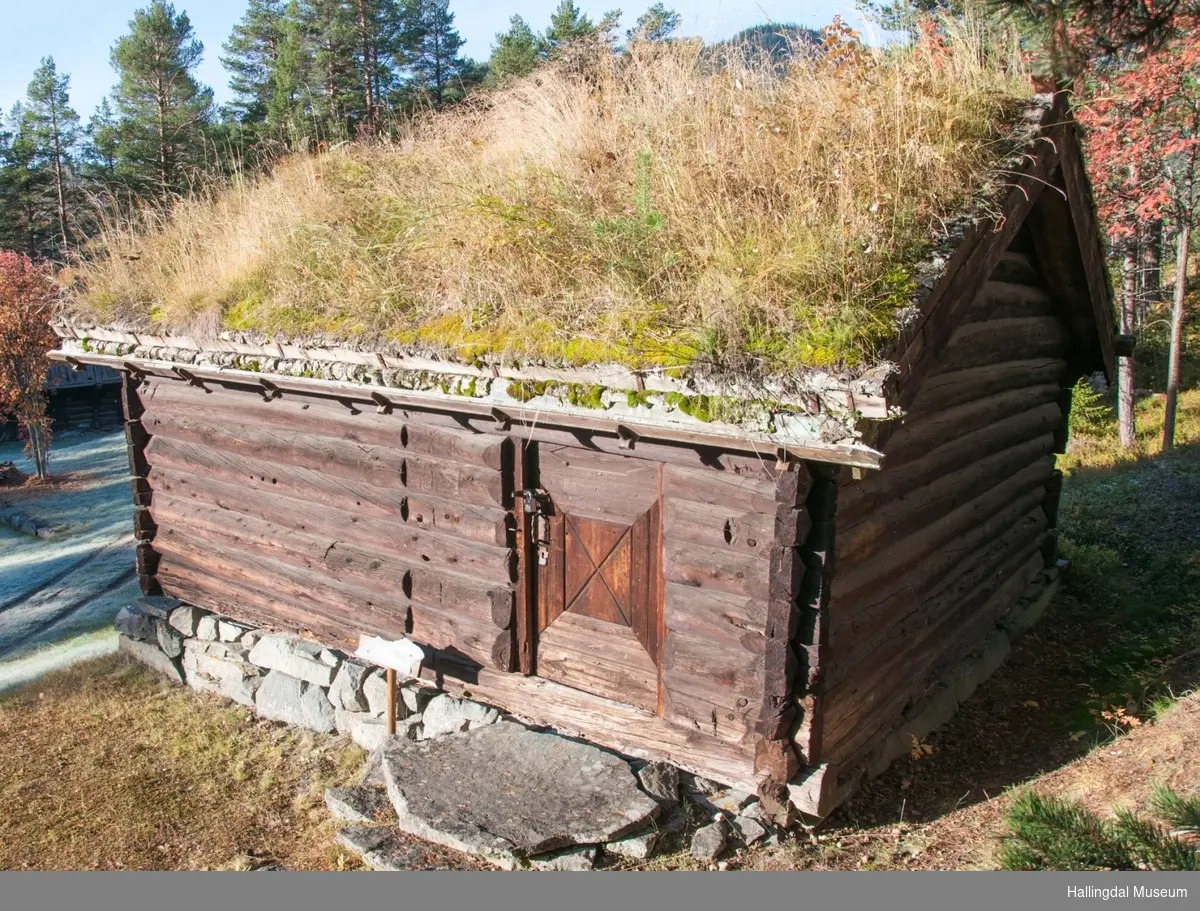 Raunsgardstugu fra Raunsgard i Ustedalen, kårstugu