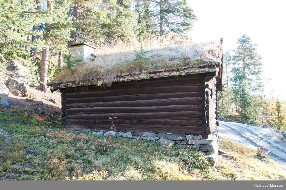 Raunsgardstugu fra Raunsgard i Ustedalen, kårstugu