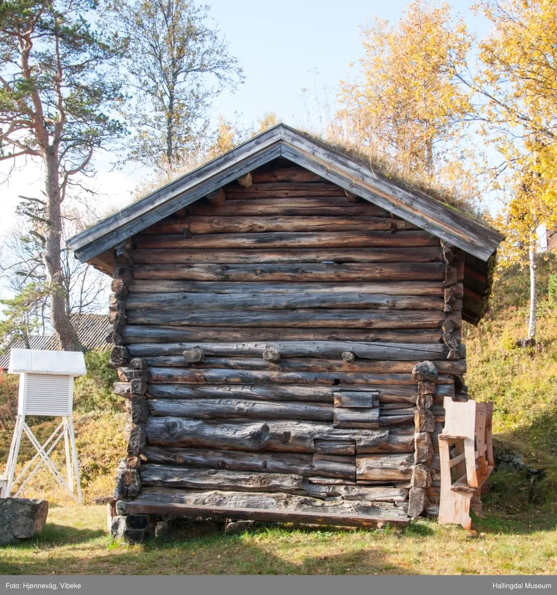 Hestestall fra Hagen på Dagali Museum, Dagali