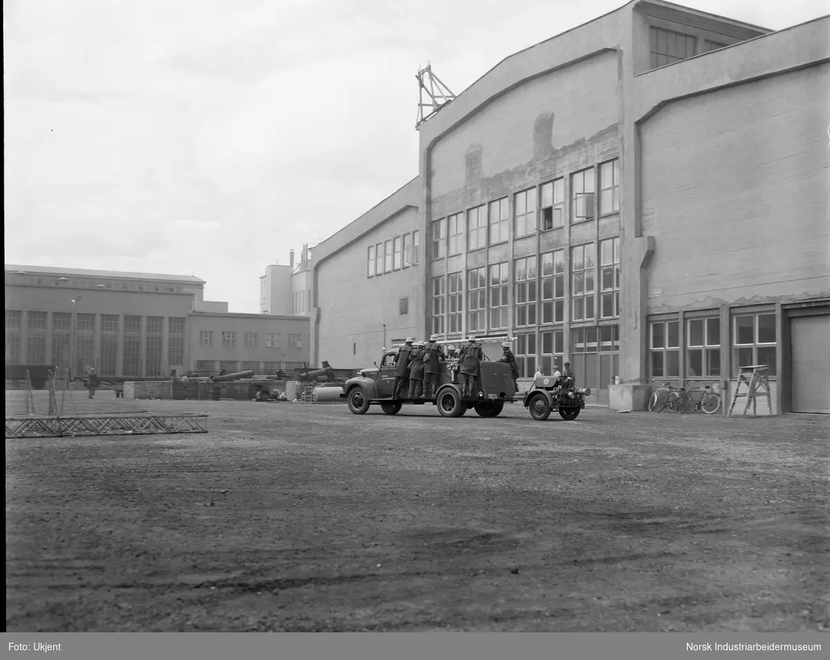 Industrivernsøvelse. Utrykning.