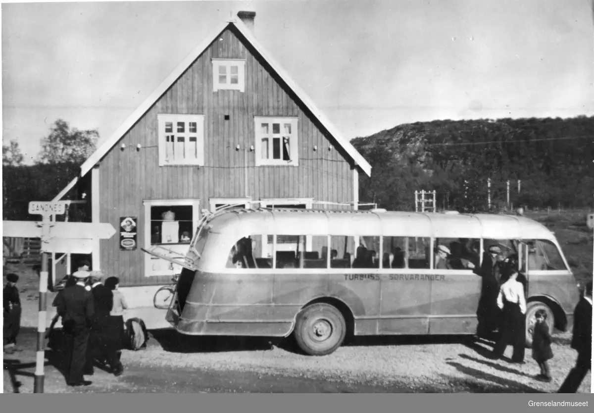 M. O. Nostes forretning på Sandnes ca. 1938