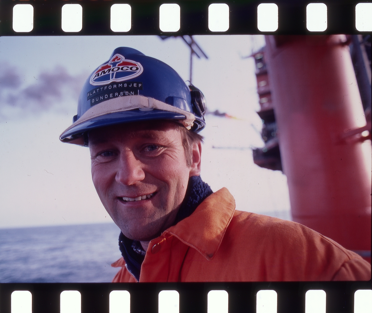 Plattformsjef Nils Gunnar Gundersen.