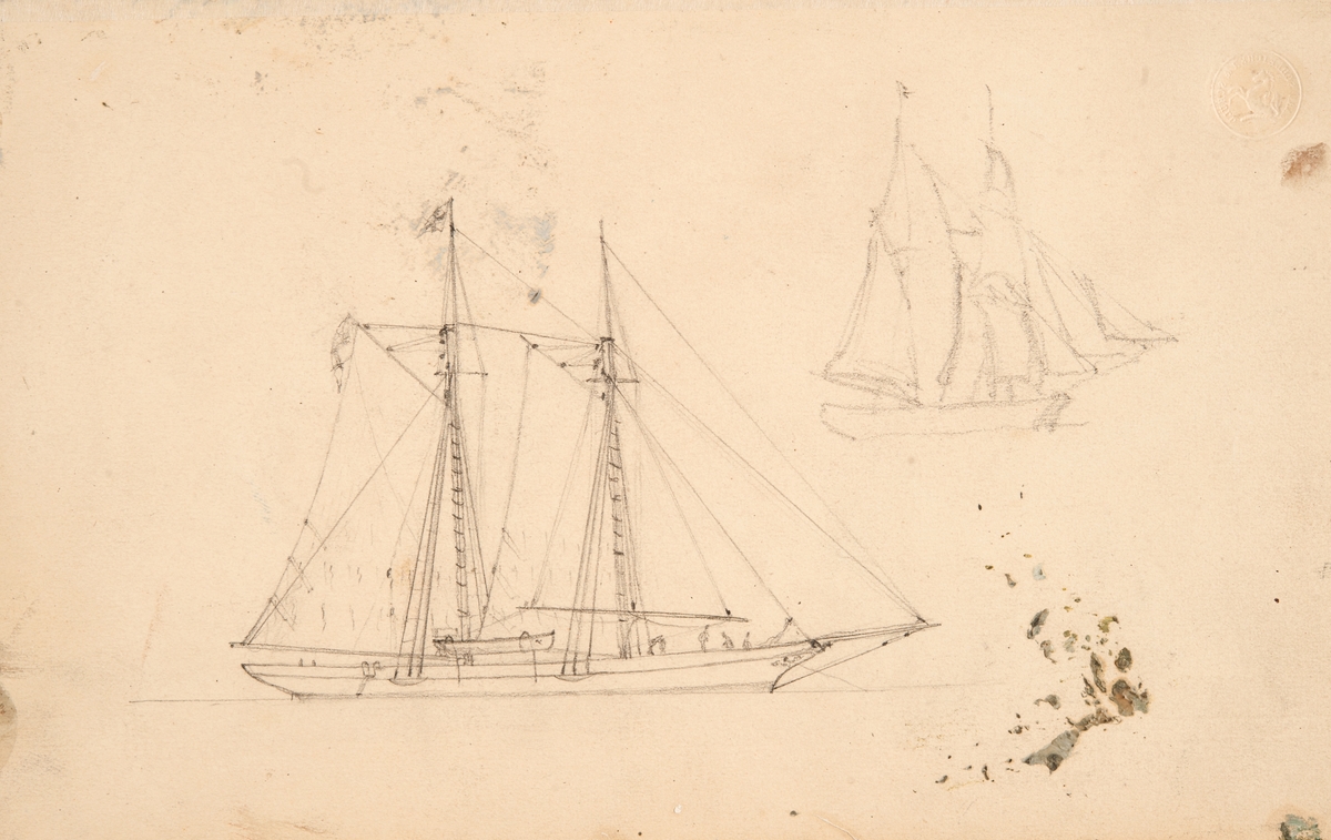 Framsidan, skånejakt och västindienskonare