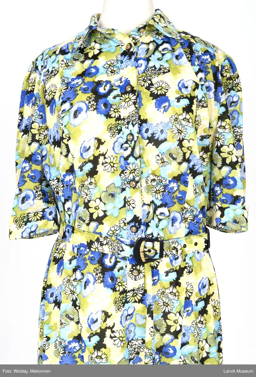 Trykket blomstermotiver