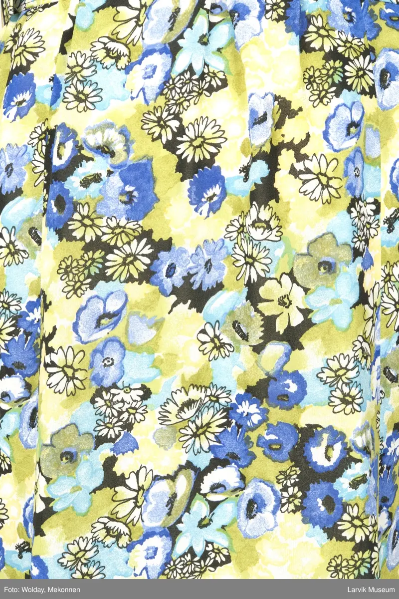 Trykket blomstermotiver