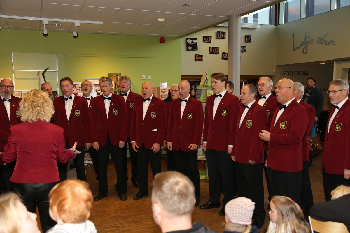 Julestue 2015,Glomdalsmuseet
.Elverum mannskor ,Vestibylen