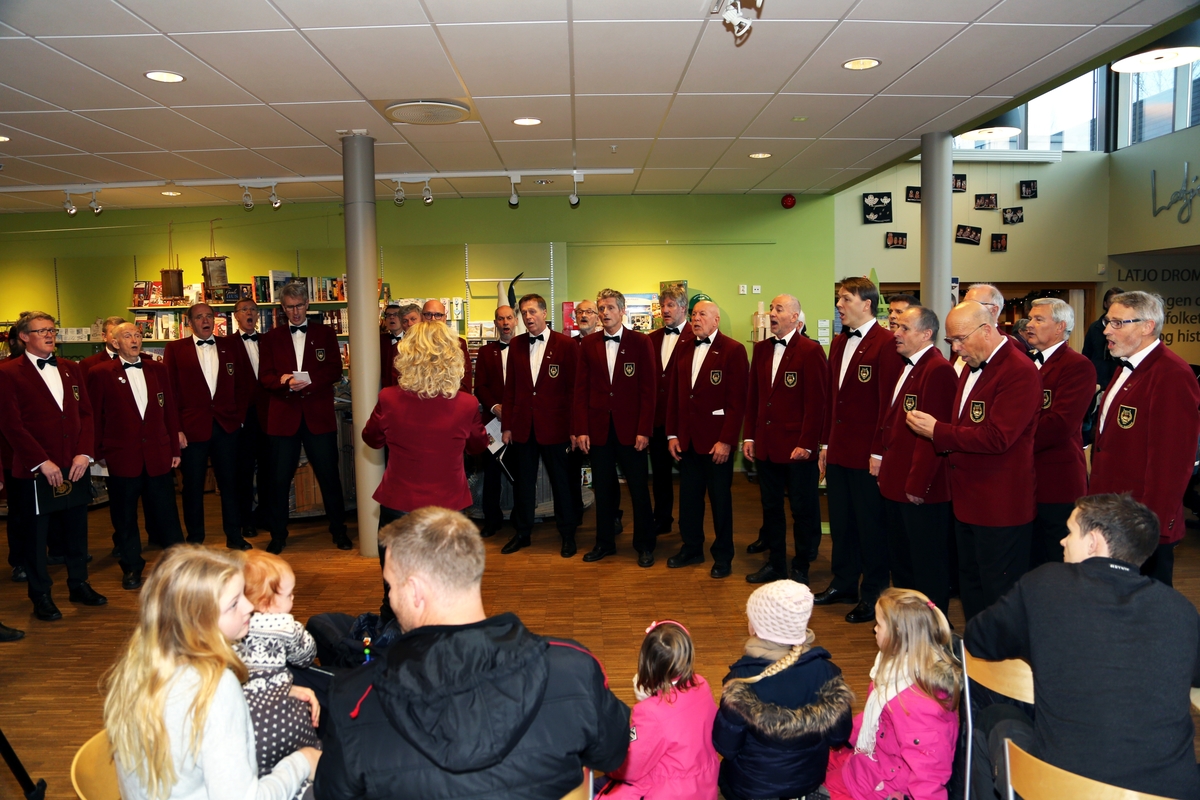 Julestue 2015,Glomdalsmuseet
.Elverum mannskor ,Vestibylen