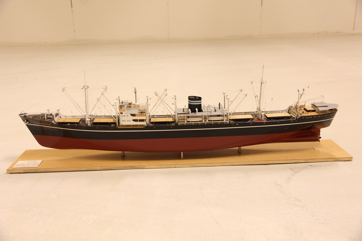 Motorskip bygget i 1949 ved Akers Mekaniske Verksted for Wilhelm Wilhelmsen.