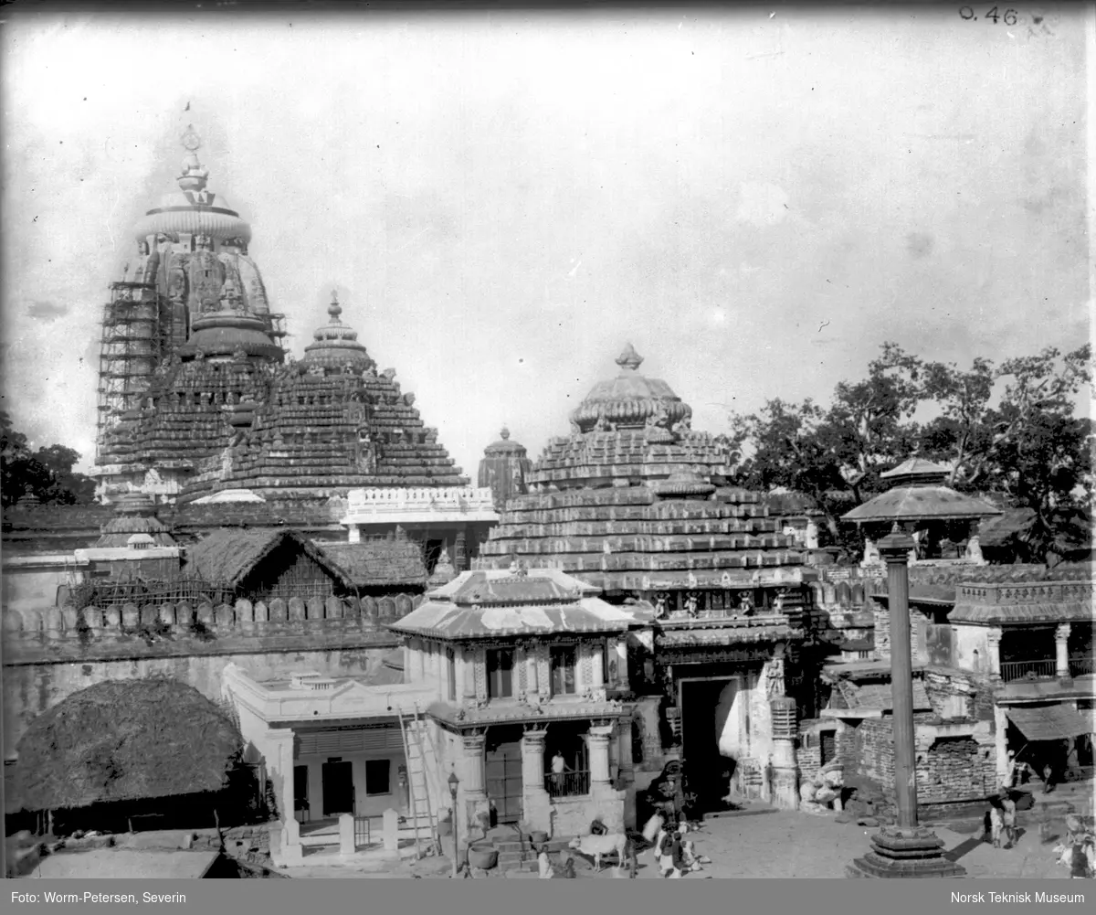 Tempelet i Jagannath, Puri, India