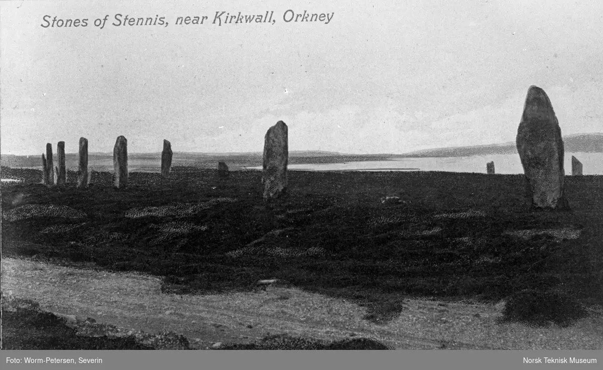 Stennis-stenene, nær Kirkwall på Orkenøyene