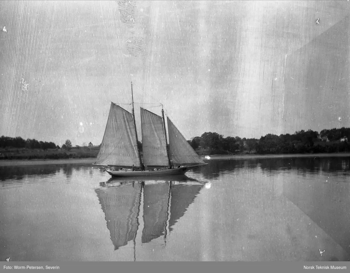 Amerikansk skonnert på Potomac River, Washington