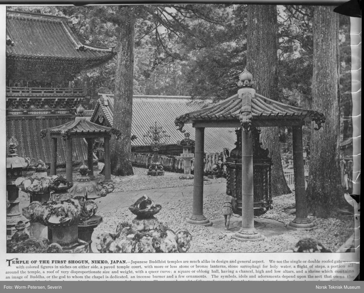 Nikko. Den første Shoguns tempel. Japan