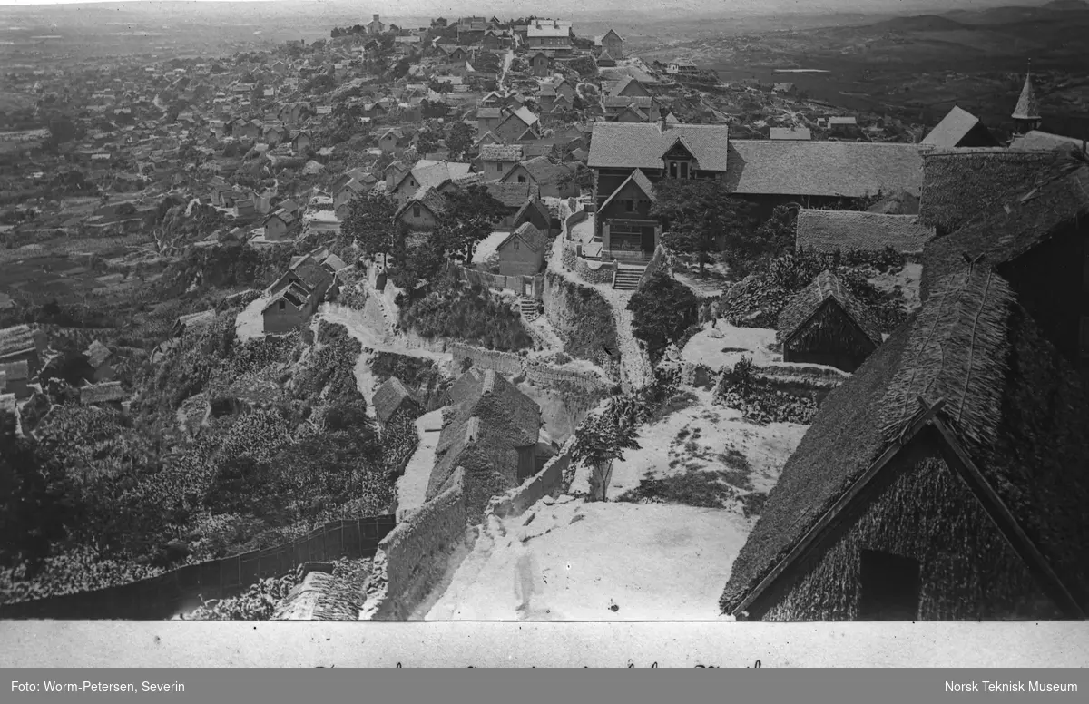 Forstaden Faravohitra. Antananarivo, Madagaskar