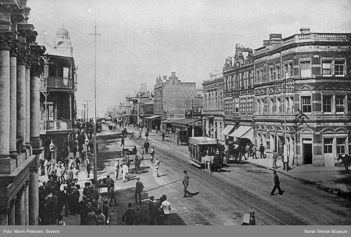 Commissioner Street. Johannesburg, Sør-Afrika