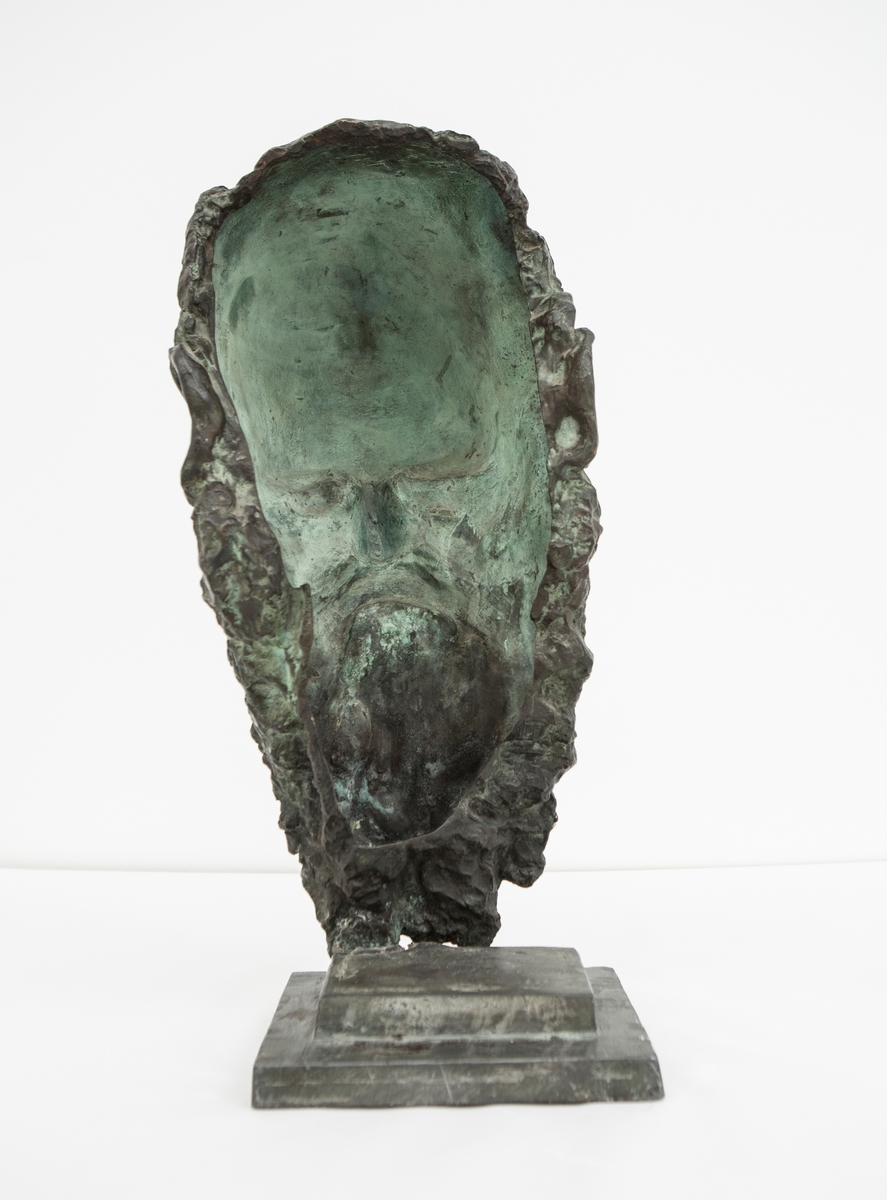Portett av Christian Krohg [Bronsebyste]