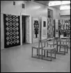 Trollhättan. Gamla varmbadhuset. Utställningen: Lapptäcke. 7-21/12 1969