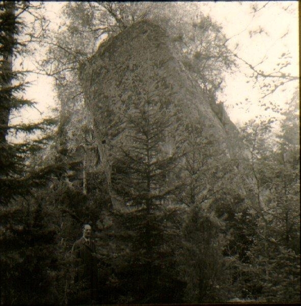 Flyttblock, "Lelle-Håka", Trävattna.