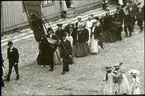 Nykterhetsdemonstration i slutet av 1890-talet.