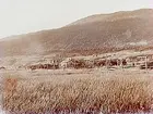 Åre bebyggelse.
Bostadshus, stationsbyggnad och hotell.
Jämtland