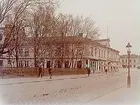 Två vånings bostadshus, f.d. Centralhotellet.
Grosshandlare Gustaf Anderssons hus.