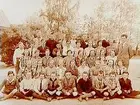 Almby skola, 43 skolbarn.
Lärare Johansson