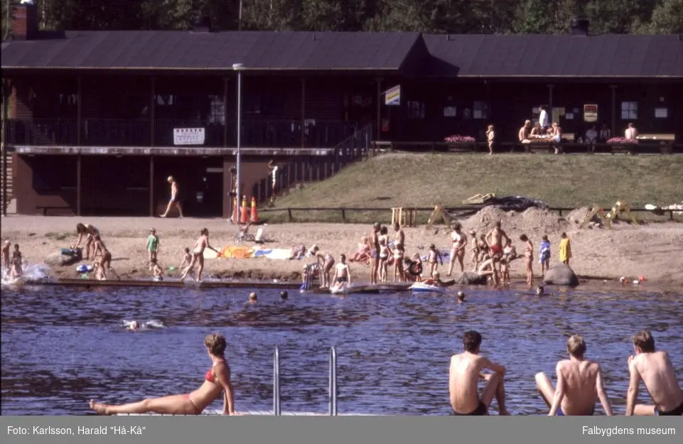 Motionscentralen vid Pankasjön (Skogssjön) på Mösseberg.