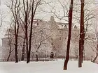 Örebro Slott från öster.
Bilden tagen från Slottsparken.