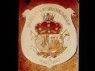 Sköld med länsvapnet och texten: Örebro Läns K. Hushållningssällskap 1803 22/1 1903.
Örebro Läns Hushållningssällskap.
