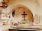 Interiör av Össeby-Garns kyrka.
Nr: 531.