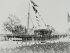 Örebro kanalinvigning 1888. Svartån.
Ångfartyget Örebro 1.