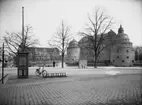 Örebro Slott och Centralpalatset.
Stadsarkitekt Arn.