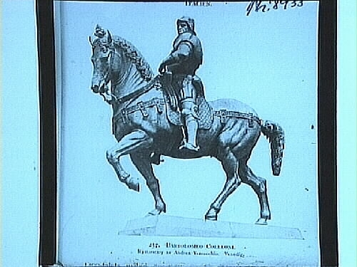 Bartolomeo Colleoni, ryttarstaty av Andrea Verrocchio.
Sam Lindskogs privata bilder.