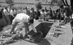 Zigenarbegravning 10 augusti 1968
Norra Kyrkogården, kapellet