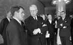 Kungen på Medborgarhuset 5 juni 1965