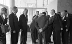 Kungen på Medborgarhuset 5 juni 1965