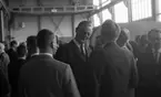 Åbyverkets invigning 12 maj 1965.

Herrar samtalar.