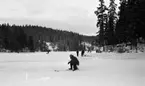 Pimpelfiske i Kilsbergen 11 januari 1965