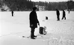 Pimpelfiske i Kilsbergen 11 januari 1965