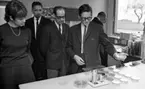 Bakterier databehandlas, Blindlärare till kongress 15 april 1967