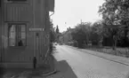 Askersund, Segelflyg. Norströmsgatan.
12 juli 1967