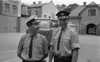 Norska brandmän på besök, 9 september 1966

Harry Grönli och Einar Carlsen vid Örebro brandstation.