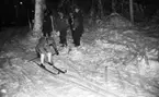 Skidtävlingar i Kopparberg 5 januari 1967.