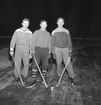 ÖSK:s nyförvärv i bandy.
december 1955.