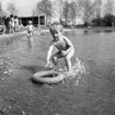 Badpremiär på Gustavsvik.
1 juni 1955.