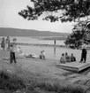 Kvarsätter, Hallsberg.
8 juli 1955.