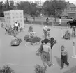 Trafikskola för barn.
Juli 1956