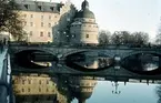 Örebro slott och Storbron från Frimurarlogen.