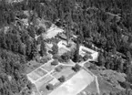 Flygfoto över Vettra Skolbarnskoloni, Hammar.