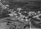 Flygfoto över Röfors.
Bilden tagen för vykort.