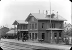 Wingåkers (Vingåker) järnvägsstation.